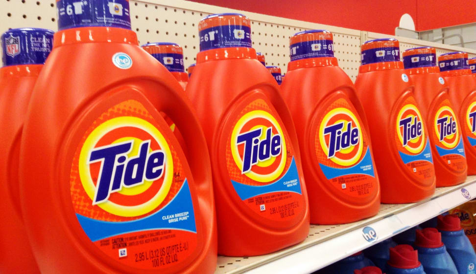 Tide laundry detergent