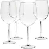YANGNAY Wine Glasses (Set of 8, 11.5 Oz), All-Purpose Red or White Wine  Glass with Stem, Durable, Dishwasher Safe
