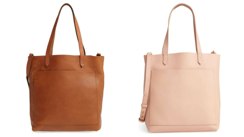 Madewell Leather Transport Tote