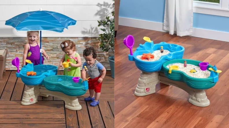 A Step2 water table.