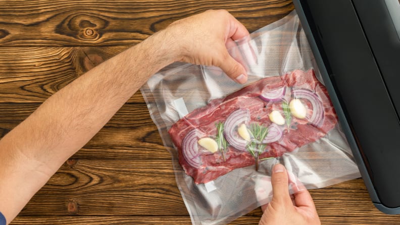 Sous-Vide Vacuum Sealer Bags Prevent Ocean-Debris Plastic