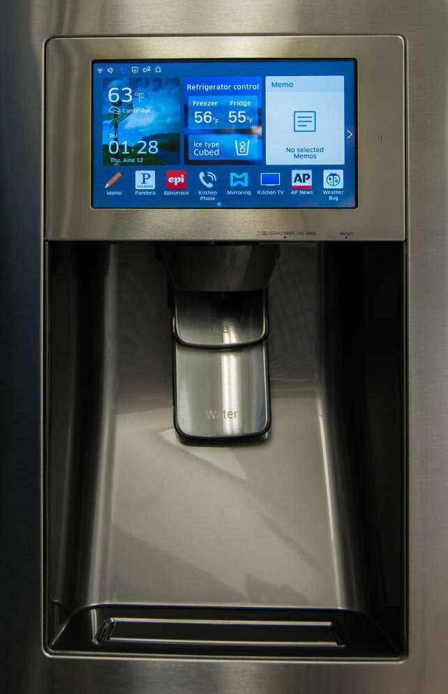 Samsung Smart Washer Interface