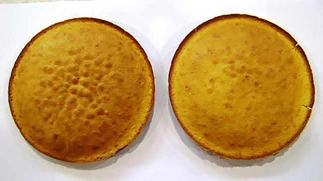 Lower oven cake top standard