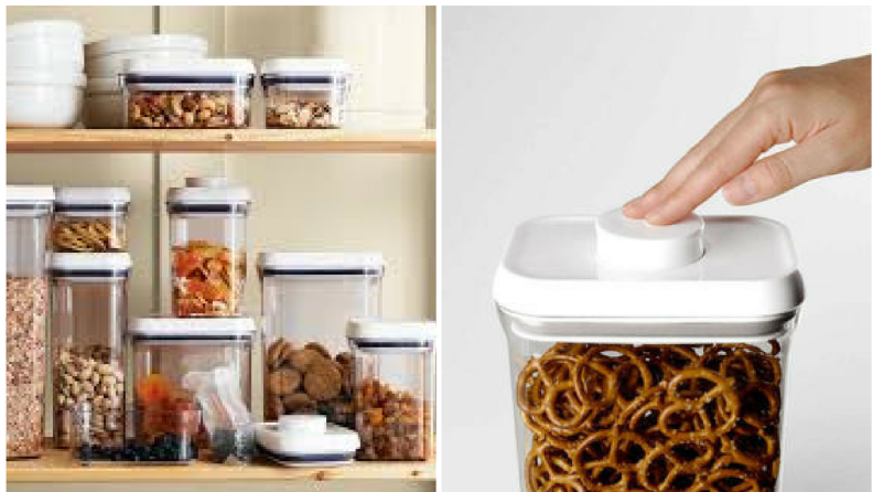 Canisters for pantry organization