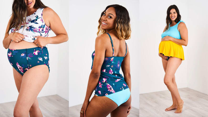 Best Stores To Shop For Affordable Swimwear (Bump-Friendly!) - Katie's Bliss