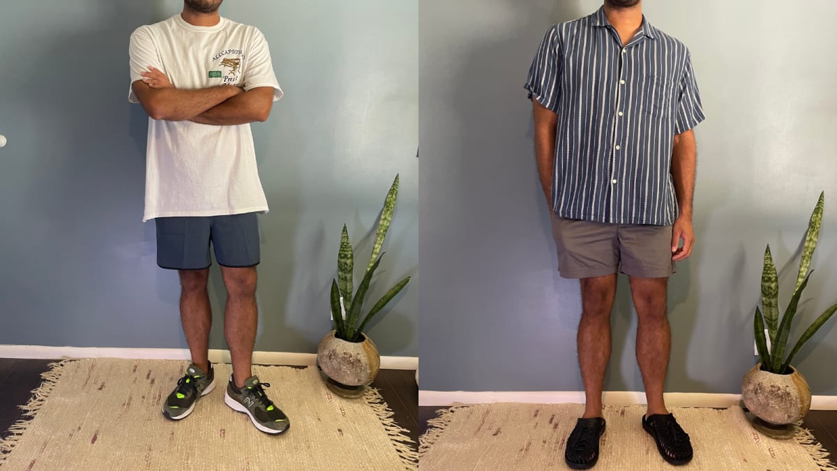 I ranked 5 popular short shorts for men—and one pair was a clear winner ...