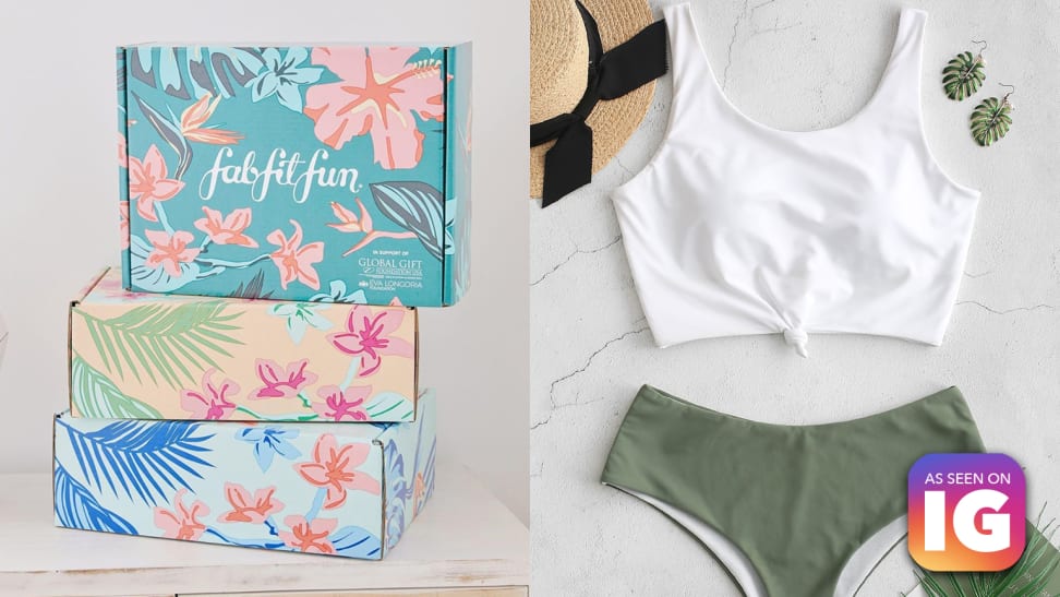 FabFitFun and Zaful as seen on instagram