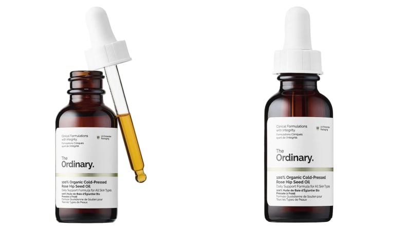 The The Ordinary's 100% Organic Cold-Pressed Rose Hip Seed Oil.