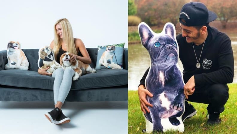 LifeLike dog pillow