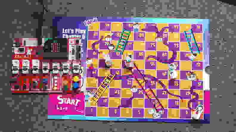 The EDU:BIT kit neatly combines computer programming with fun games like Snakes and Ladders.