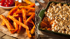 今年感恩节做红薯的四种方法
