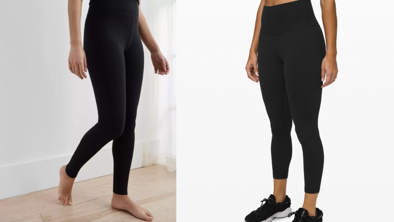 Comparing LLL Align Cool vs. Aerie Offline Legging : r/lululemon