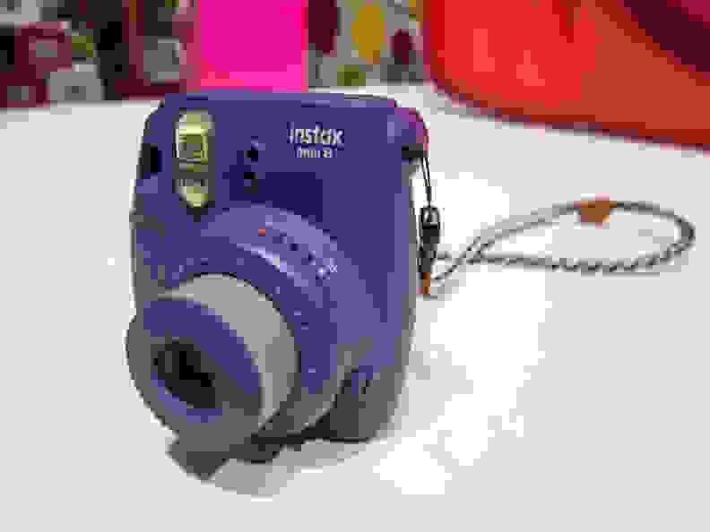 Instax Mini 8 (Grape) – In Profile