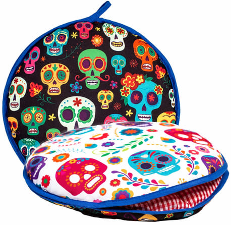 Tortilla Warmer 7 Palm Multicolored Hand Made in Mexico Palma Tortilla Server Tortilla Warmer 7 Palm Multicolored Hand Made in Mexico Palma Tortilla Server