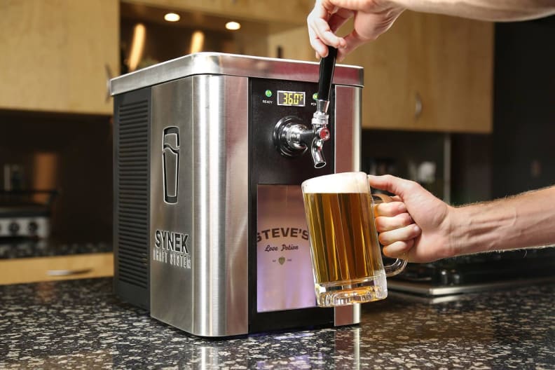 The Synek craft brew dispenser.