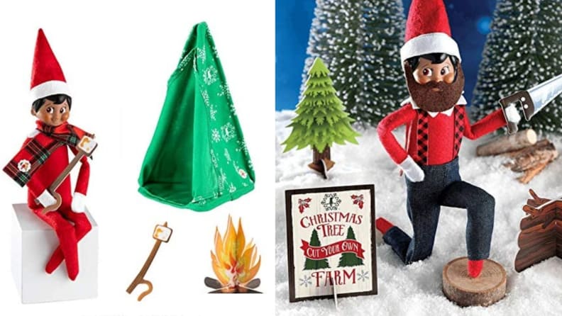 Elf Accessories Props Stock On The Shelf Ideas Kit Christmas Decoration 
