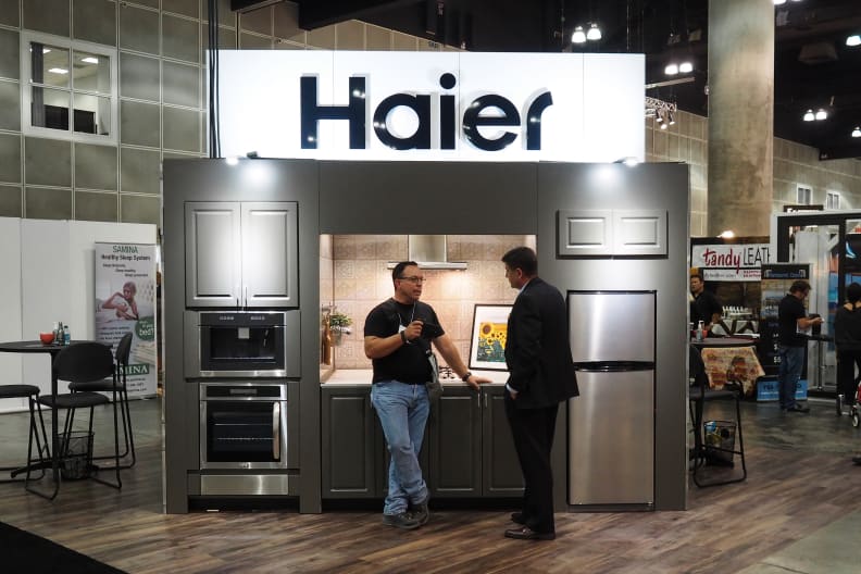 At Dwell on Design 2015 in LA, Haier showed off its full range of apartment-sized appliances.