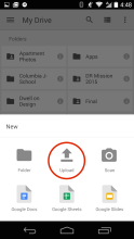 Google Drive Upload