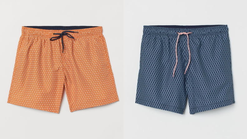 H&M printed swim shorts