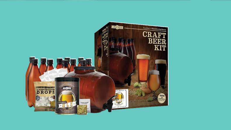 Best gifts for dads: Mr. Beer Premium Gold Edition kit