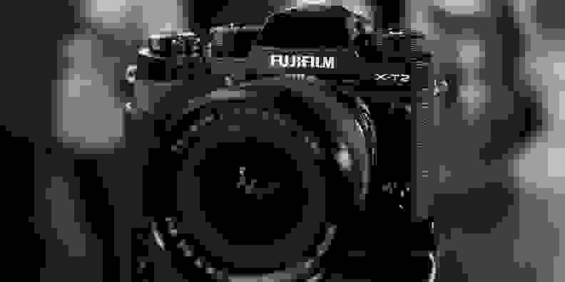 Fujifilm X-T2 monochrome hero
