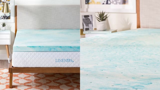 LinenSpa Memory Foam Mattress Topper