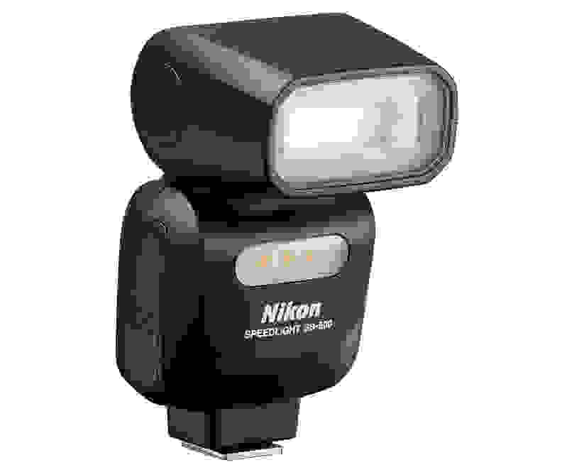 The new SB500 flash has a guide number of 24, can be used as a video LED light, and is small enough to stash in your bag.