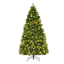 Product image of Costway 7 Feet Hinged PVC Christmas Tree