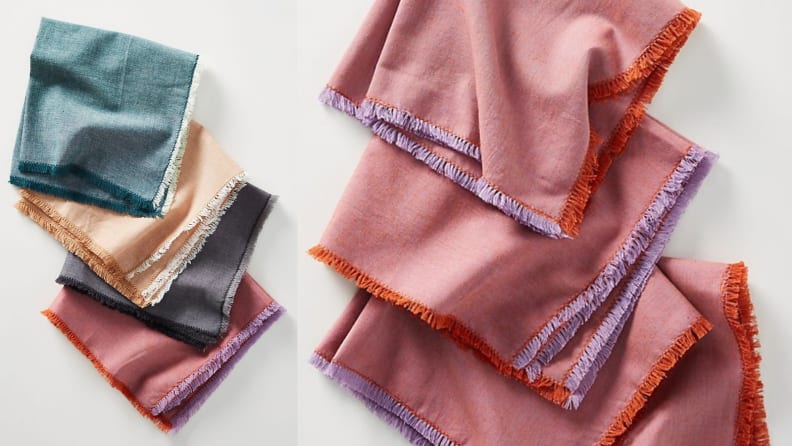 Holiday Dinner: Napkins
