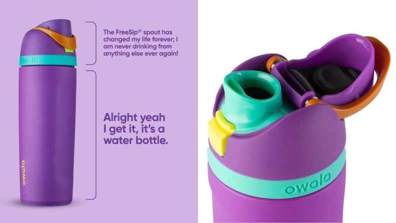 Owala FreeSip Water Bottle (32 oz) Review