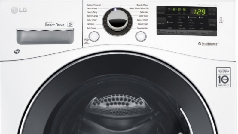 The LG WM1388HW compact washer