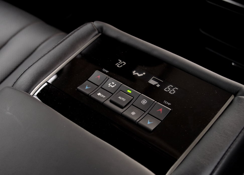 LX570 Rear Seat Climate Control