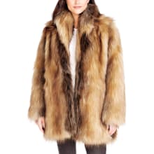 Product image of Donna Salyers Fabulous Furs Shawl Collar Faux Fur Coat