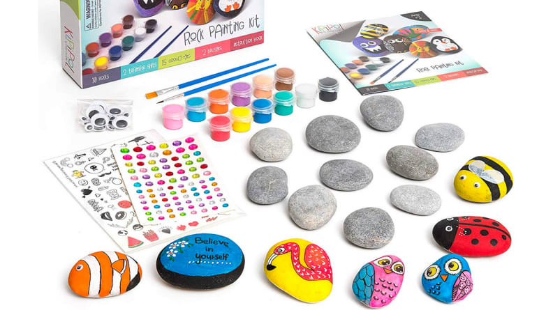 Rock painting is all the rage, as well as lots of fun.