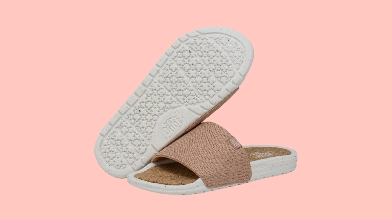 Chandler Pink sandals.