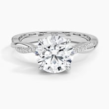Product image of Petite Twisted Vine Diamond Engagement Ring