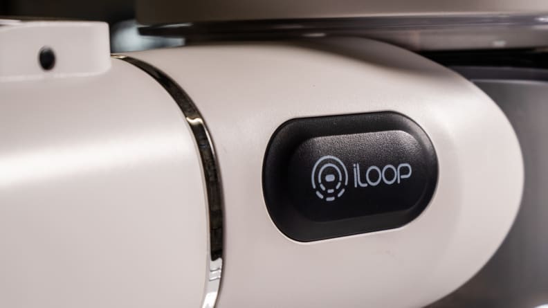 The iLoop system gauges how dirty the floor is. We found it to be around 80% accurate.