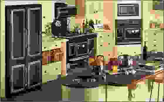 A full suite of Elmira appliances