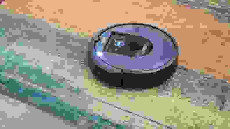 A robot vacuum