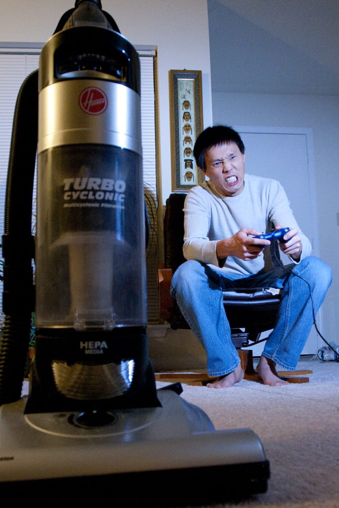 real vacuum cleaner