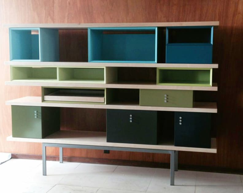 Fringe Studio's Mixi Modular shelving took home the Furniture award at Dwell on Design L.A. 2014.