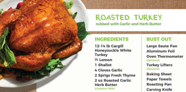 HelloFresh Thanksgiving - Turkey Recipe