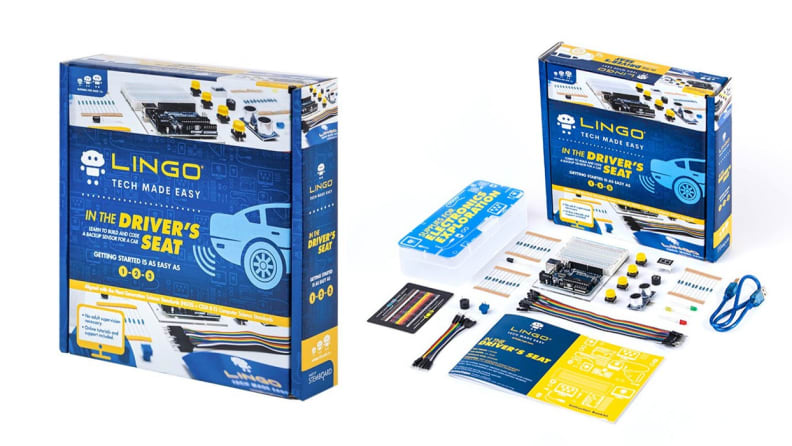 A STEM coding kit from Lingo