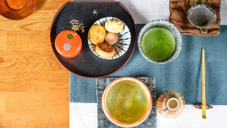 Here's how to prepare a bowl of matcha green tea.
