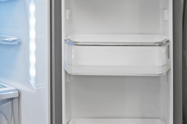 The Kenmore Elite 74025's right door offers adjustable gallon-sized storage.