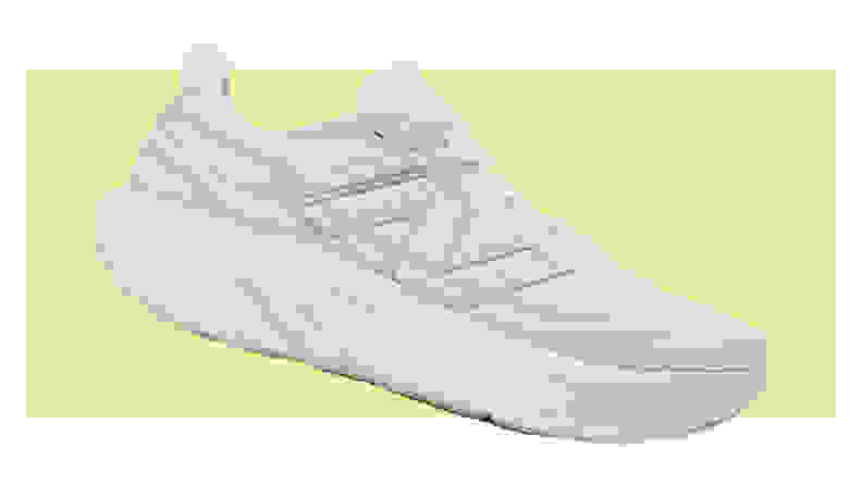 White Fresh Foam X 1080v13 sneakers on a colorful background