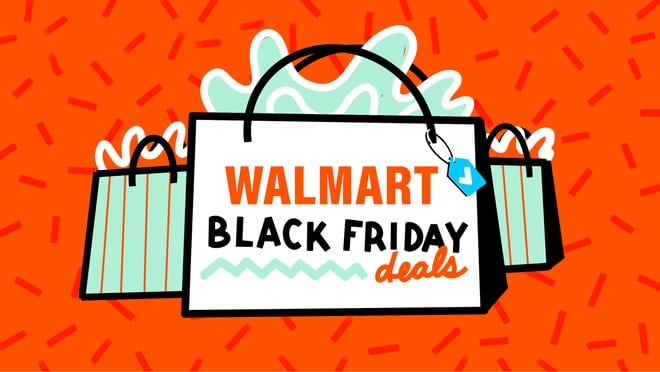 Walmart black friday graphic