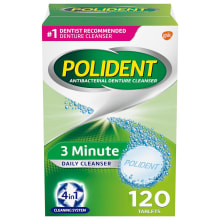 Product image of Polident 3 Minute Denture Cleanser Tablets