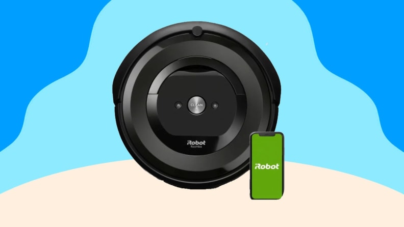 Robot vacuum with compatible smart phone