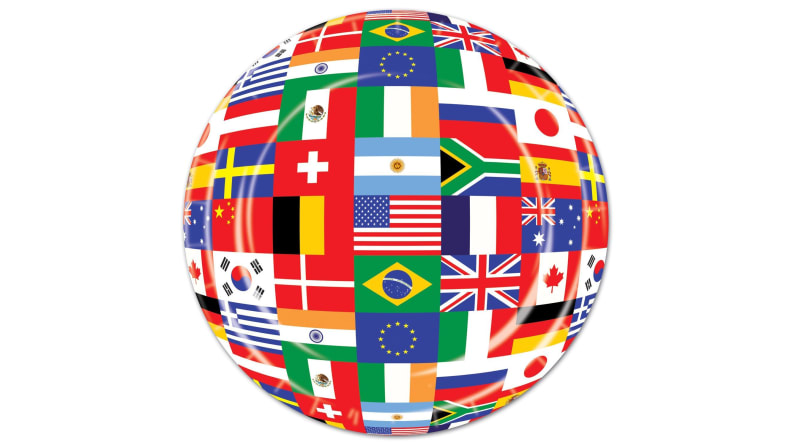 Beistle International Flag Plates